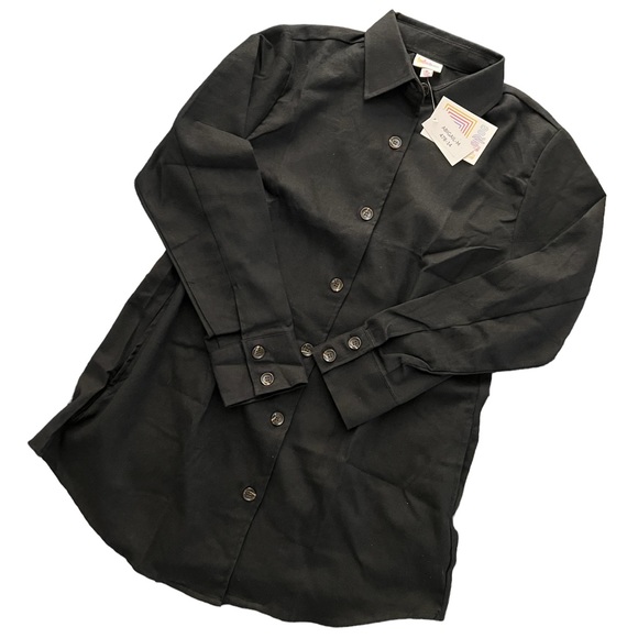 LuLaRoe Abigail Flannel Shirt - Picture 3 of 7